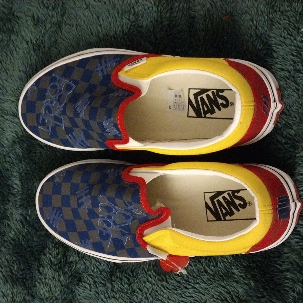NIB - RARE - Don't Forget- OTW Rally Slip-On Vans - Picture 5 of 7
